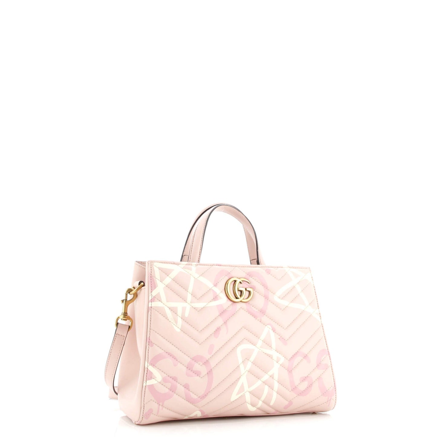 GG Marmont Tote GucciGhost Matelasse Leather Small