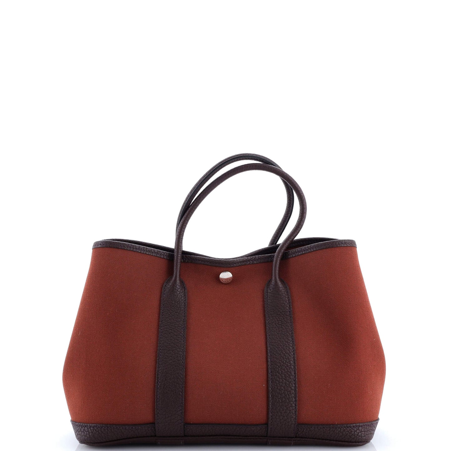 Garden Party Tote Toile and Leather 30