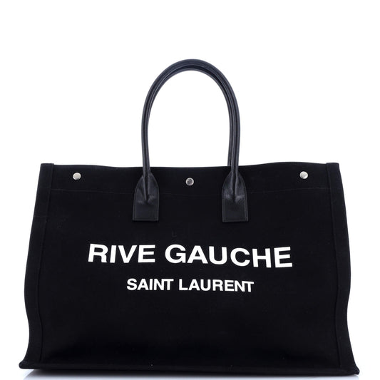 Rive Gauche Shopper Tote Canvas Large