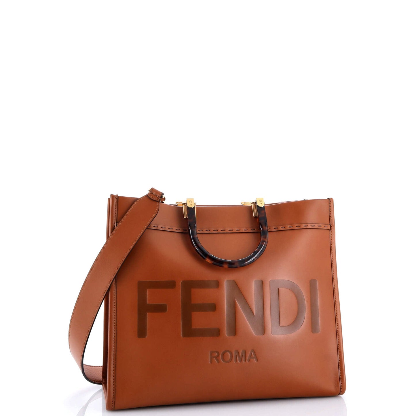 Sunshine Shopper Tote Leather Medium