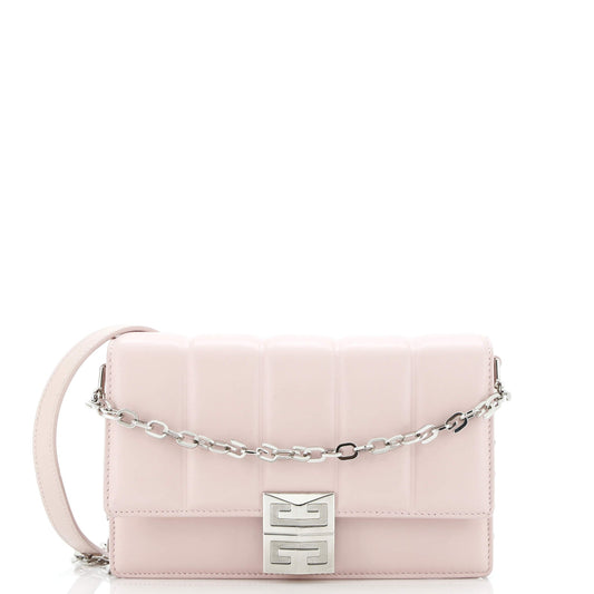 4G Chain Crossbody Bag Leather Small