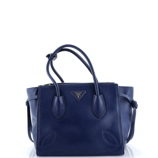 Tassel Twin Pocket Tote City Calf Small