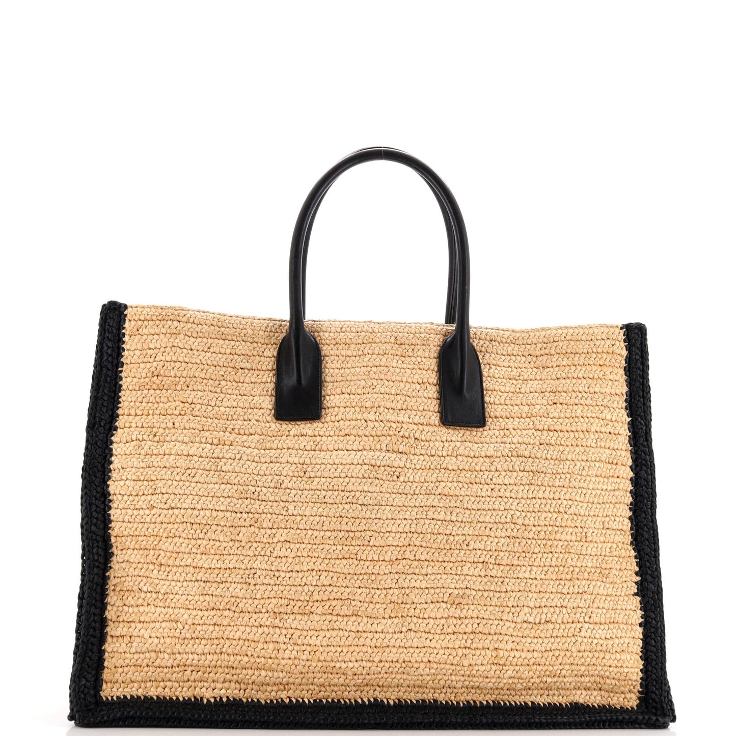 Rive Gauche Shopper Tote Raffia Maxi