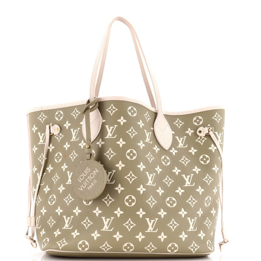 Neverfull NM Tote Spring in the City Monogram Empreinte Leather MM