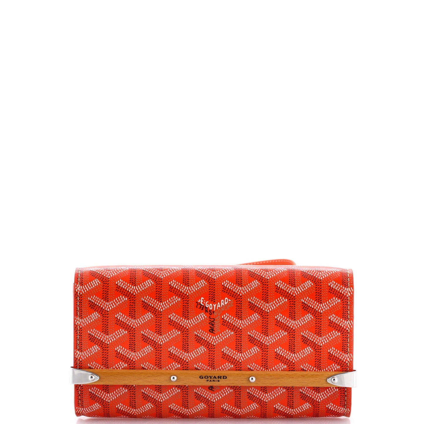 Monte Carlo Clutch with Strap Coated Canvas PM
