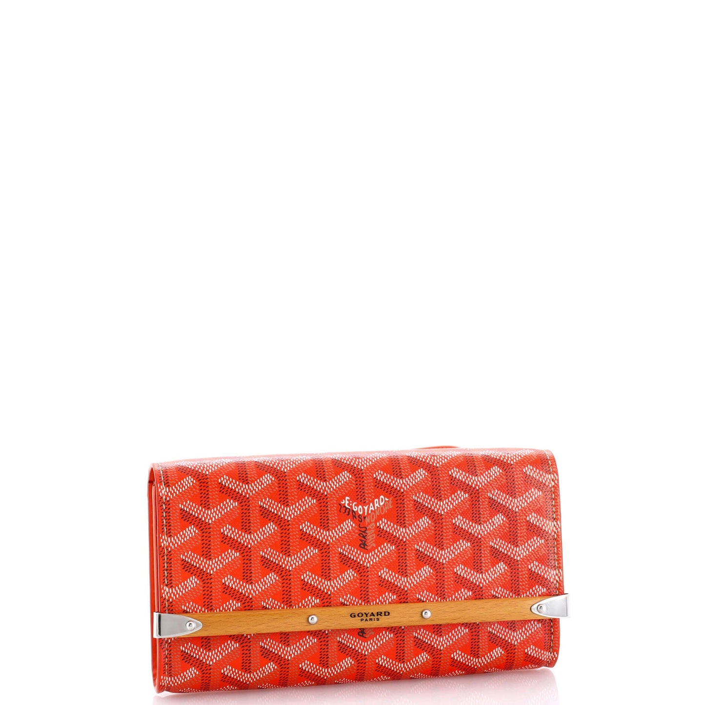 Monte Carlo Clutch with Strap Coated Canvas PM