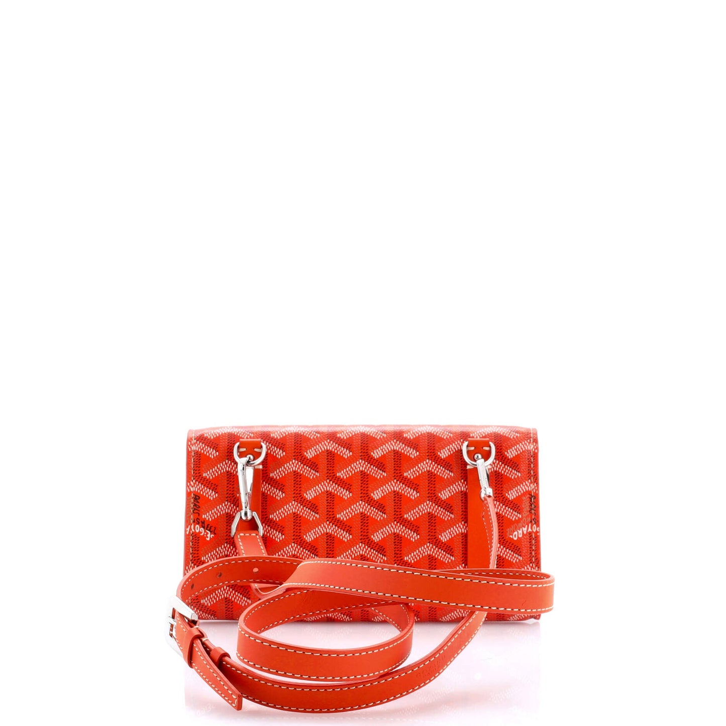 Monte Carlo Clutch with Strap Coated Canvas PM