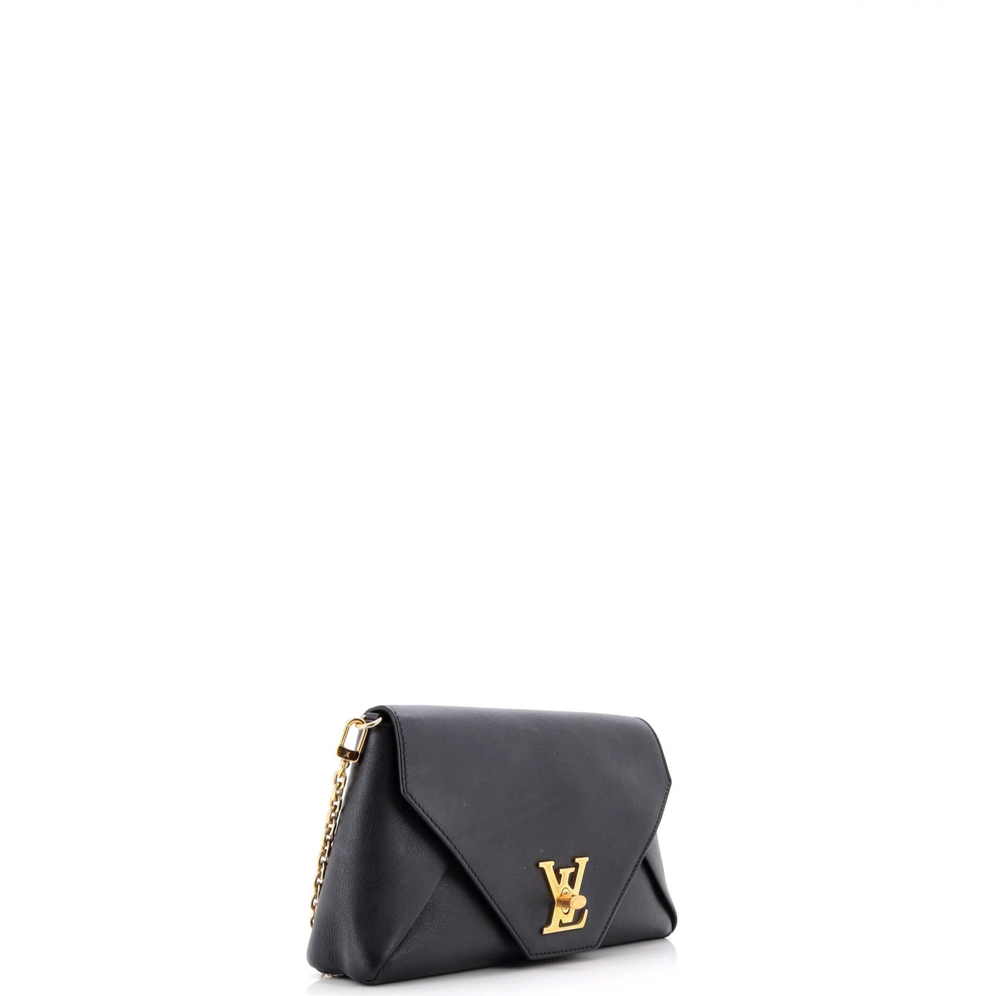 Love Note Chain Clutch Leather