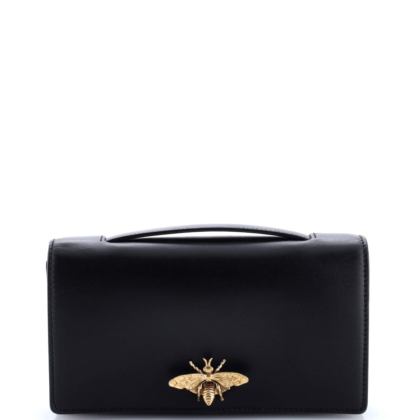 Bee Clutch Leather