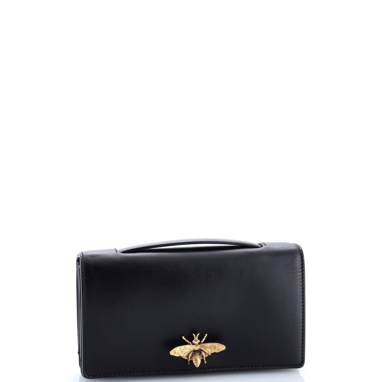 Bee Clutch Leather