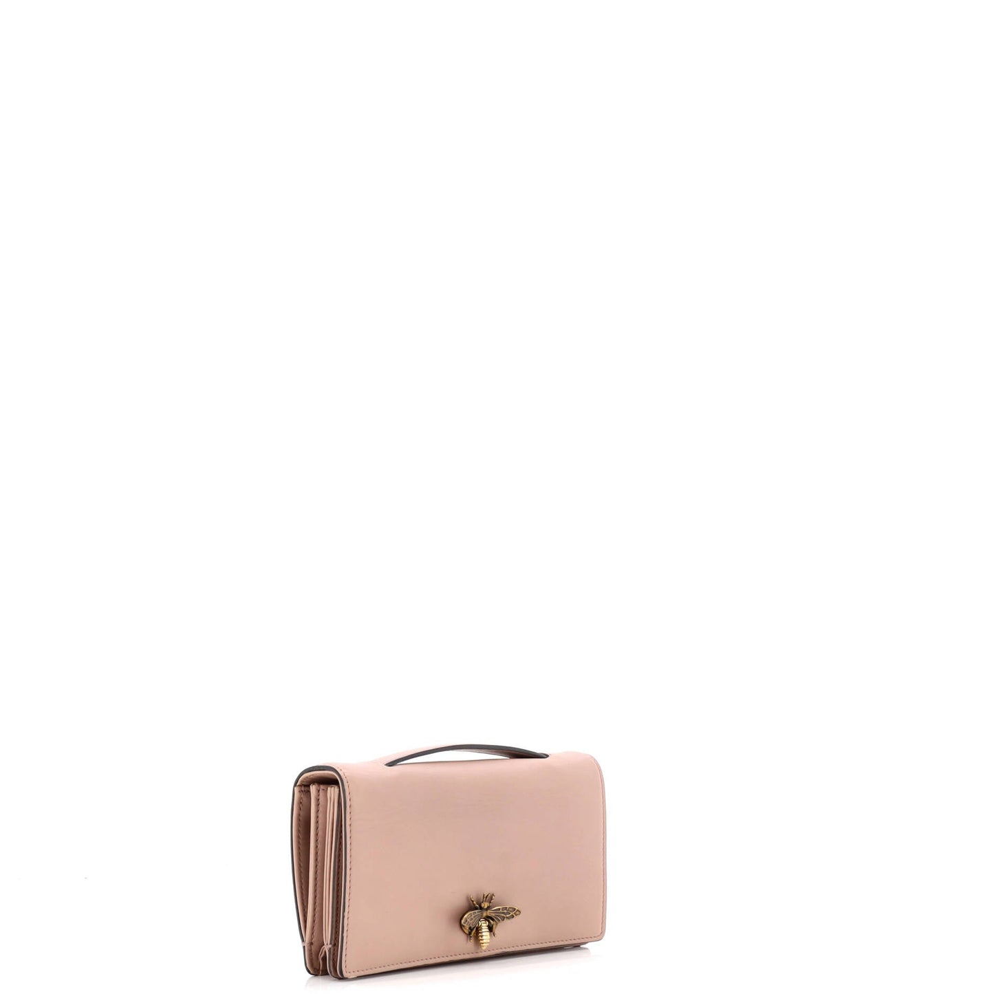 Bee Clutch Leather