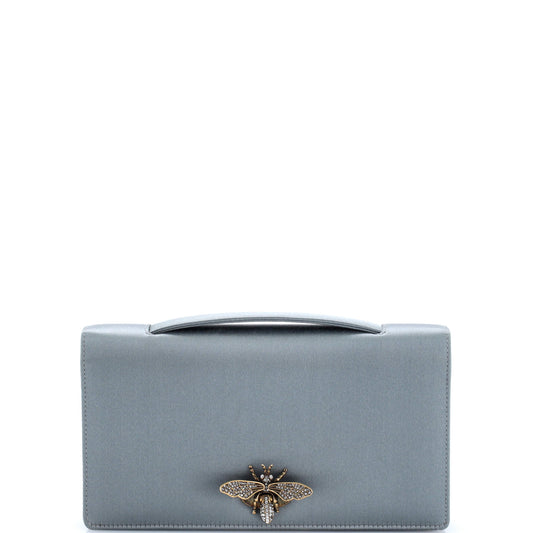 Bee Clutch Satin