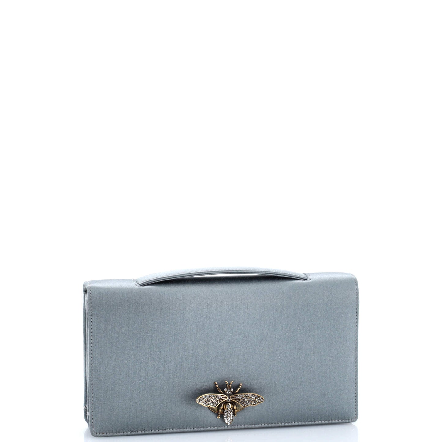 Bee Clutch Satin