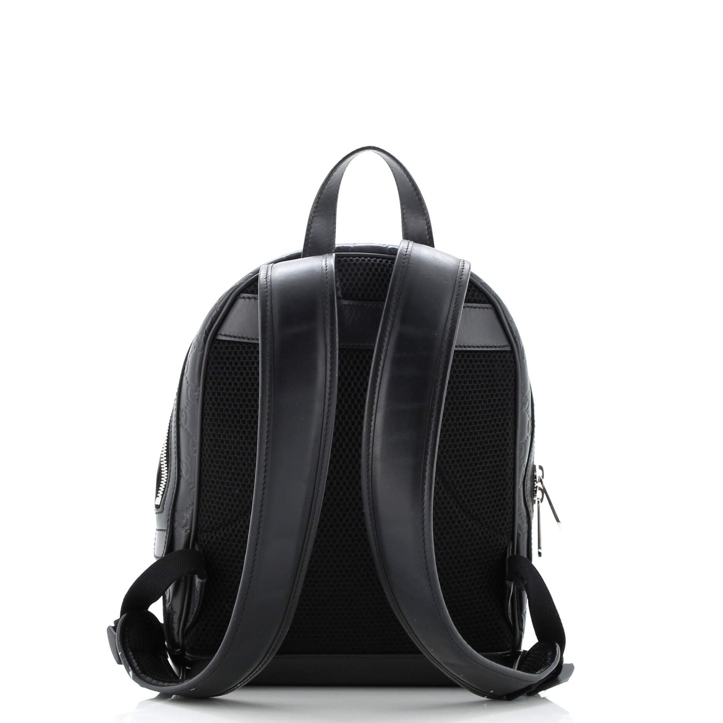 Signature Pocket Backpack Guccissima Leather Small