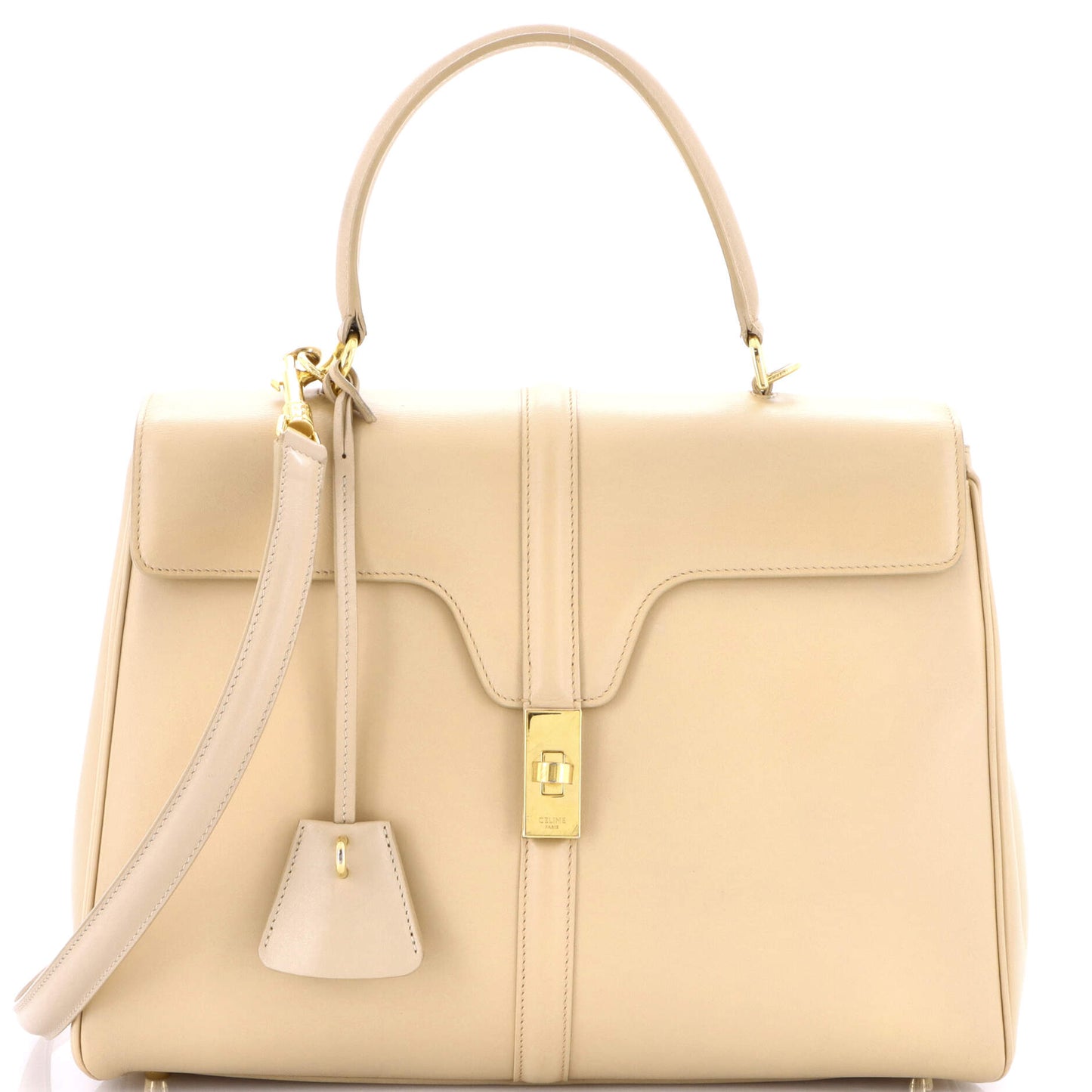 16 Top Handle Bag Smooth Calfskin Medium