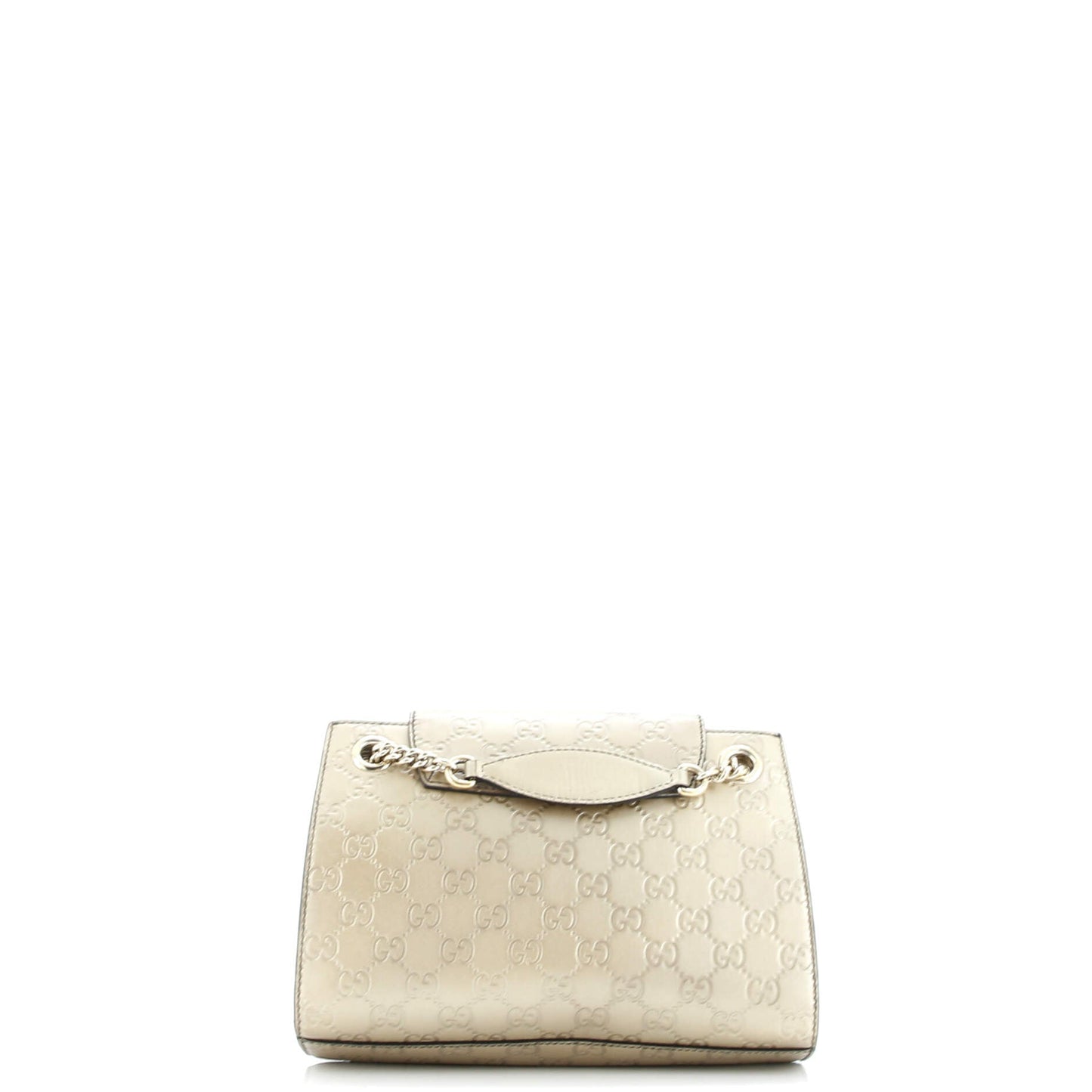 Emily Chain Flap Shoulder Bag Guccissima Leather Small