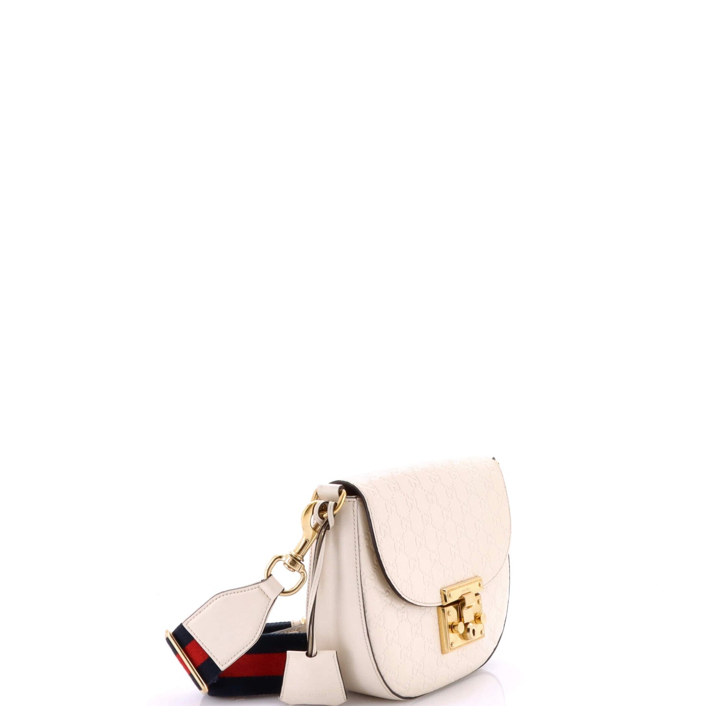 Padlock Saddle Shoulder Bag Guccissima Leather Medium