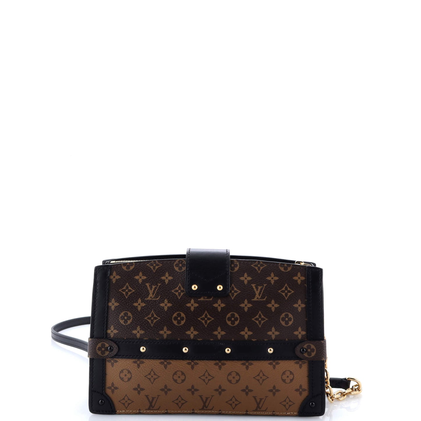 Trunk Clutch Reverse Monogram Canvas