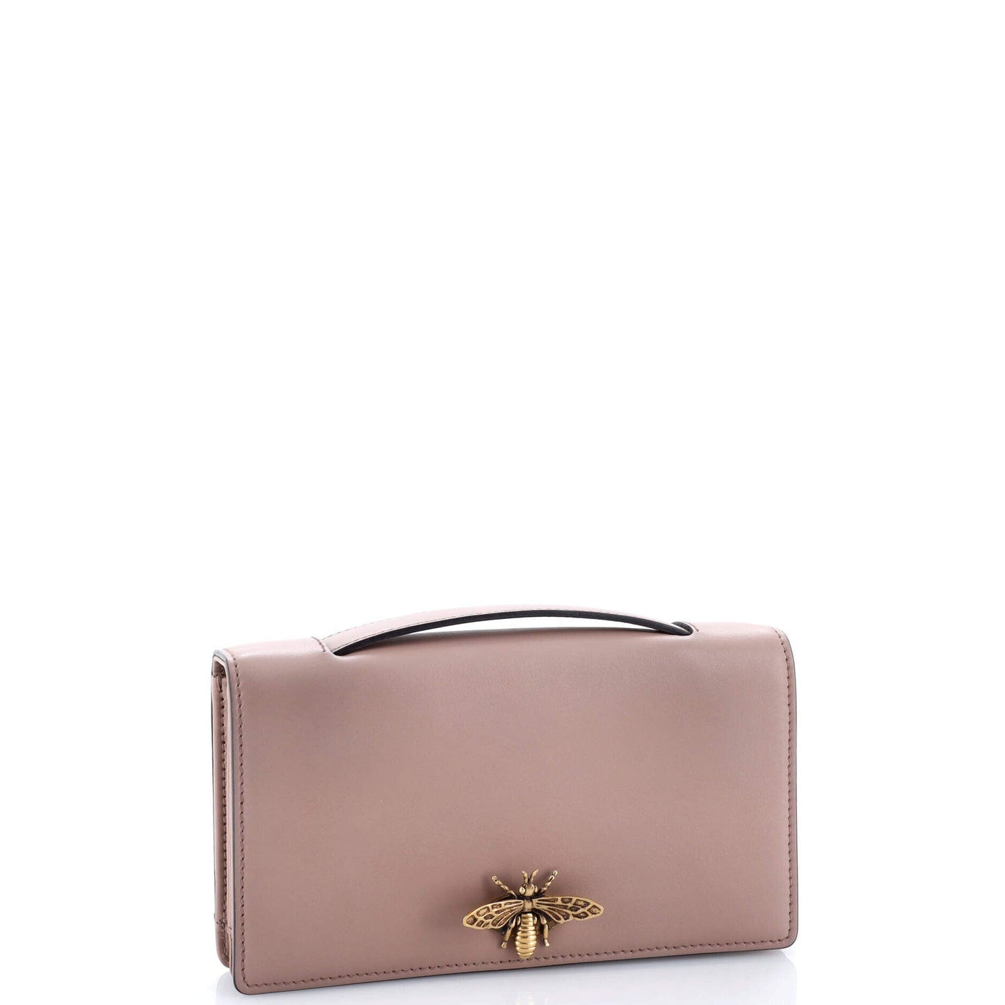 Bee Clutch Leather