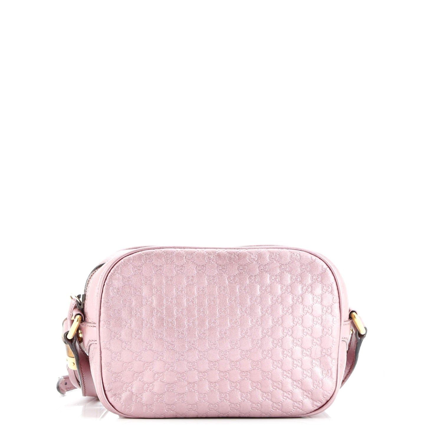 Sunshine Disco Crossbody Bag Microguccissima Leather Small