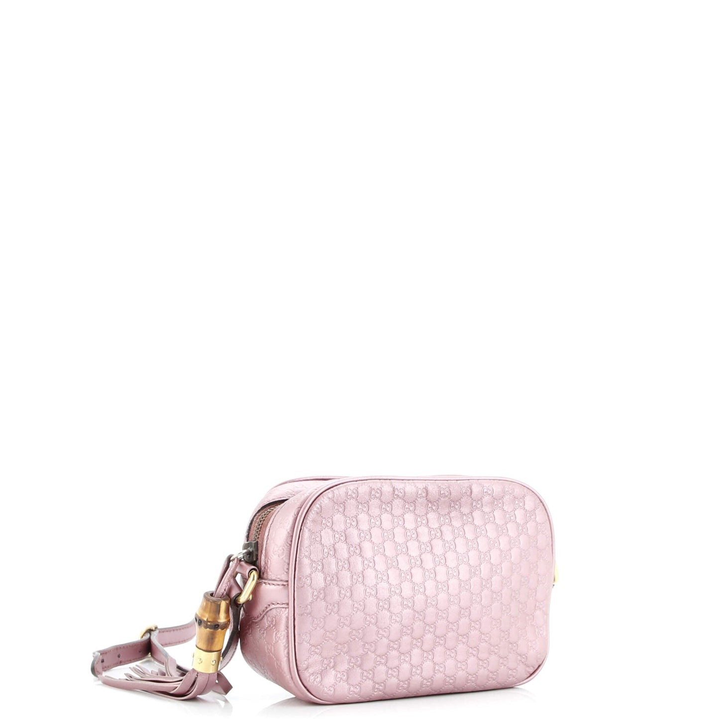 Sunshine Disco Crossbody Bag Microguccissima Leather Small