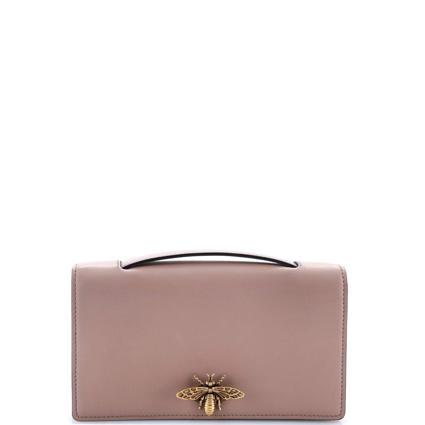Bee Clutch Leather