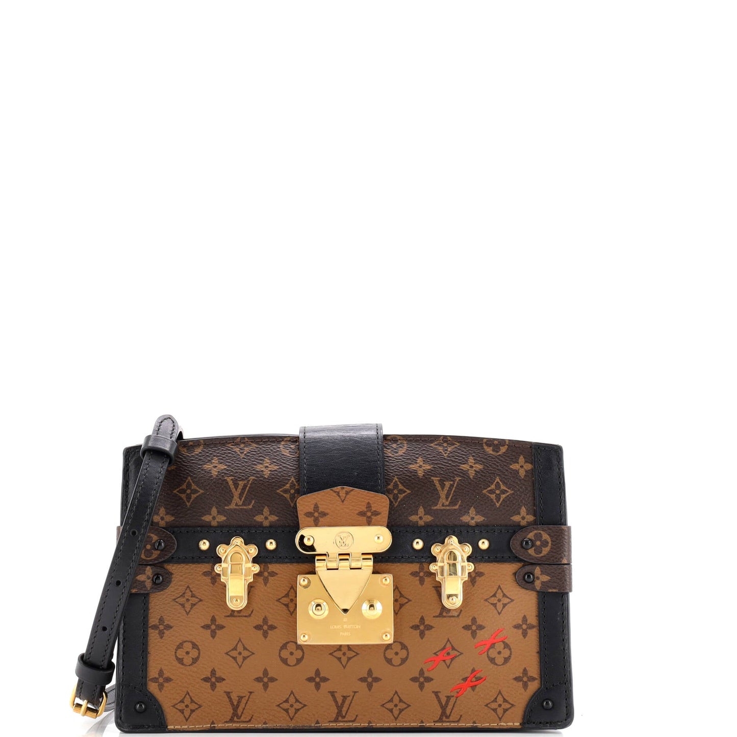 Trunk Clutch Reverse Monogram Canvas