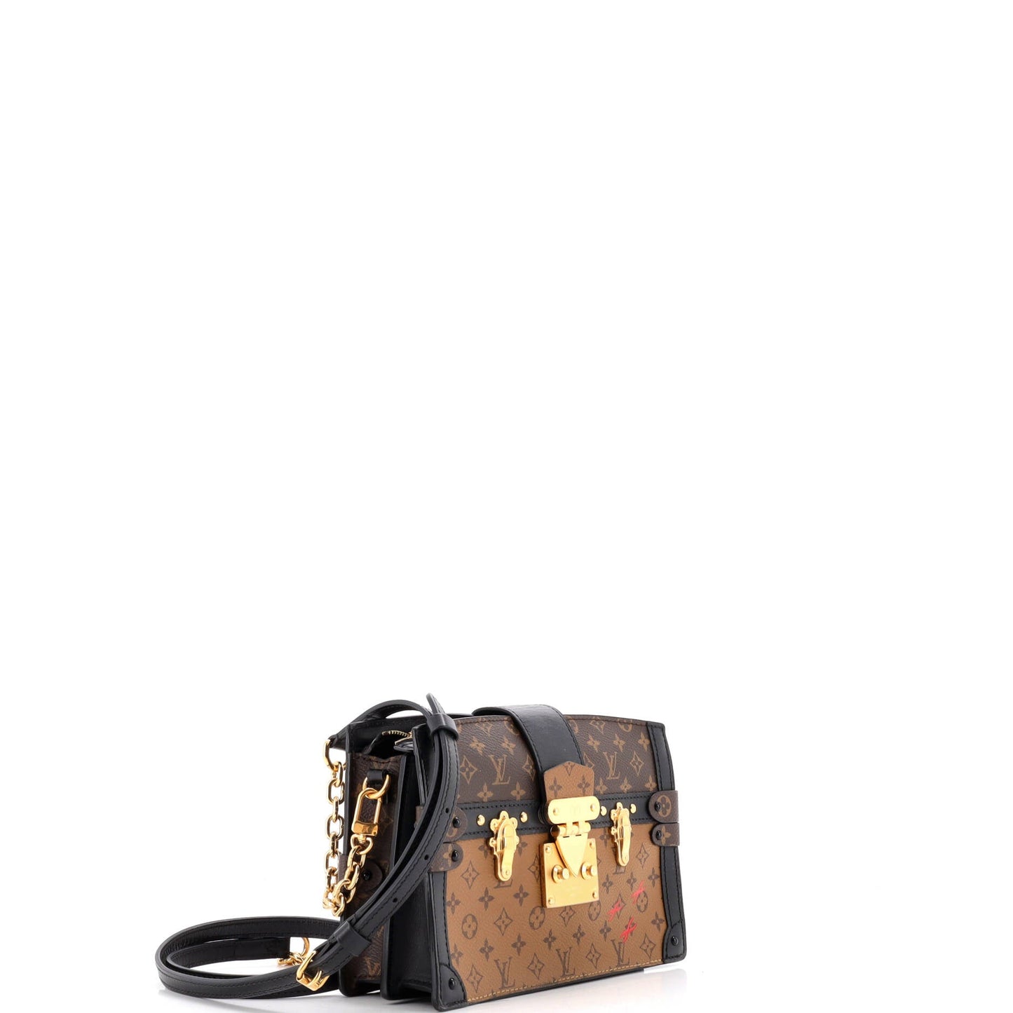 Trunk Clutch Reverse Monogram Canvas