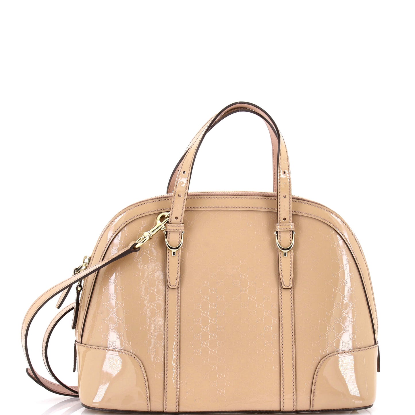 Nice Top Handle Bag Microguccissima Patent Small