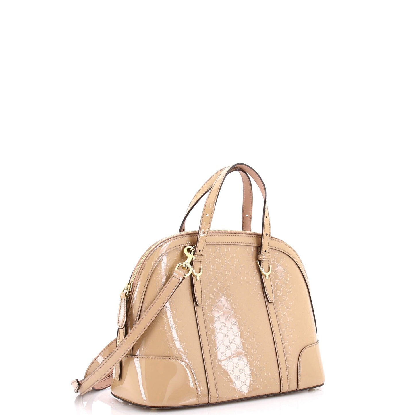 Nice Top Handle Bag Microguccissima Patent Small