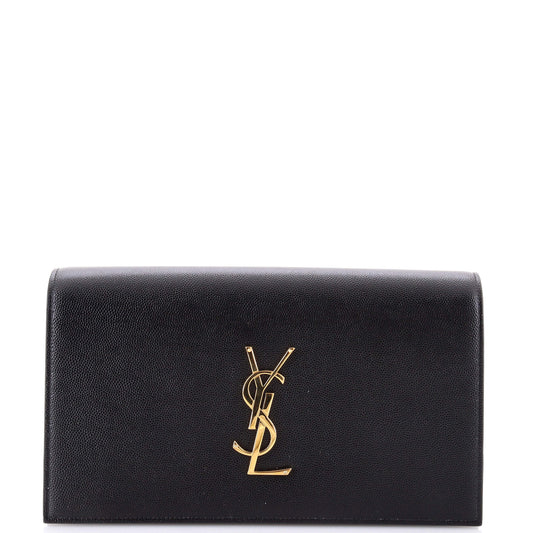 Classic Monogram Clutch Leather