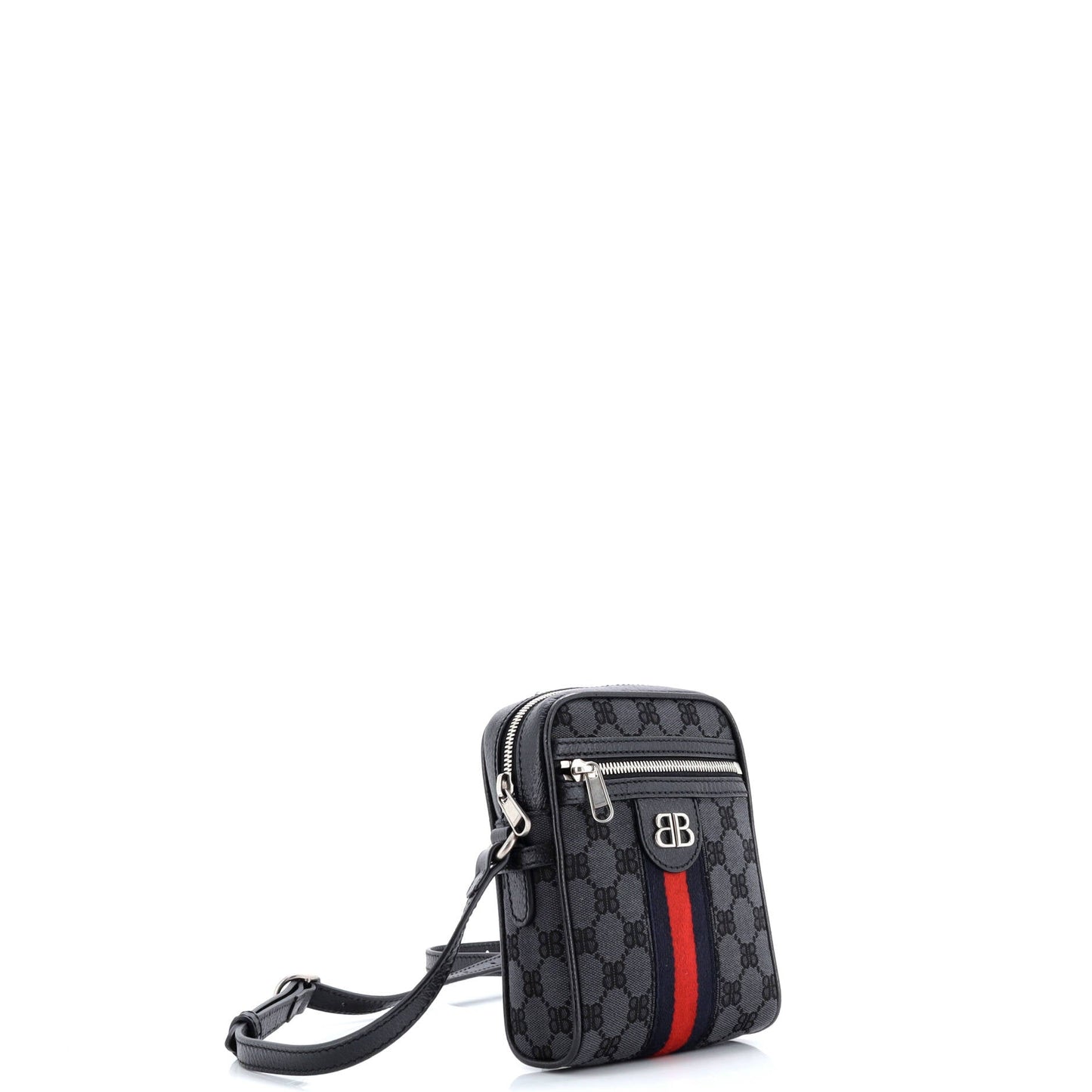 x Gucci The Hacker Project Zip Messenger Bag BB Canvas Mini
