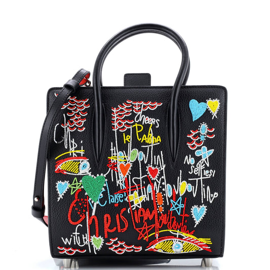 Paloma Tote Beaded Leather Medium