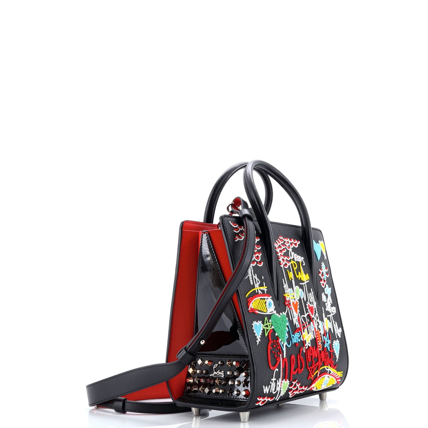 Paloma Tote Beaded Leather Medium