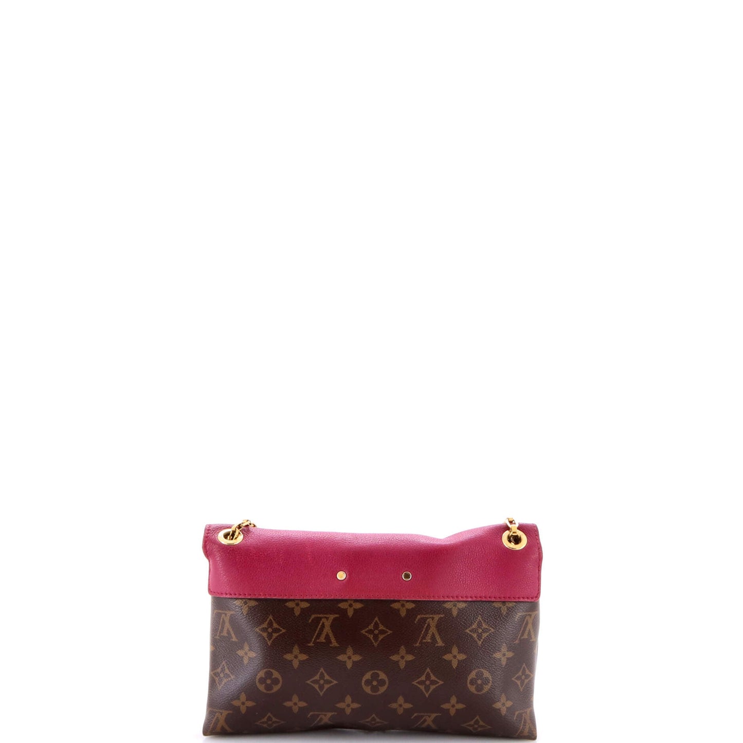 Pallas Chain Shoulder Bag Monogram Canvas and Calfskin