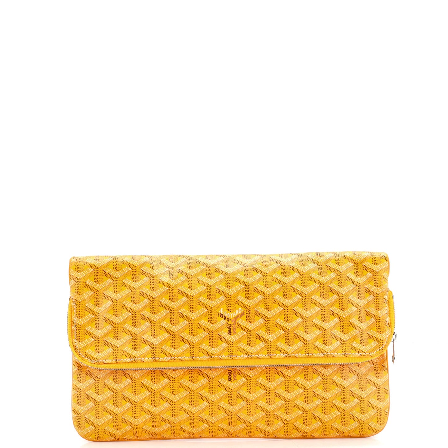 Saint Marie Clutch Coated Canvas
