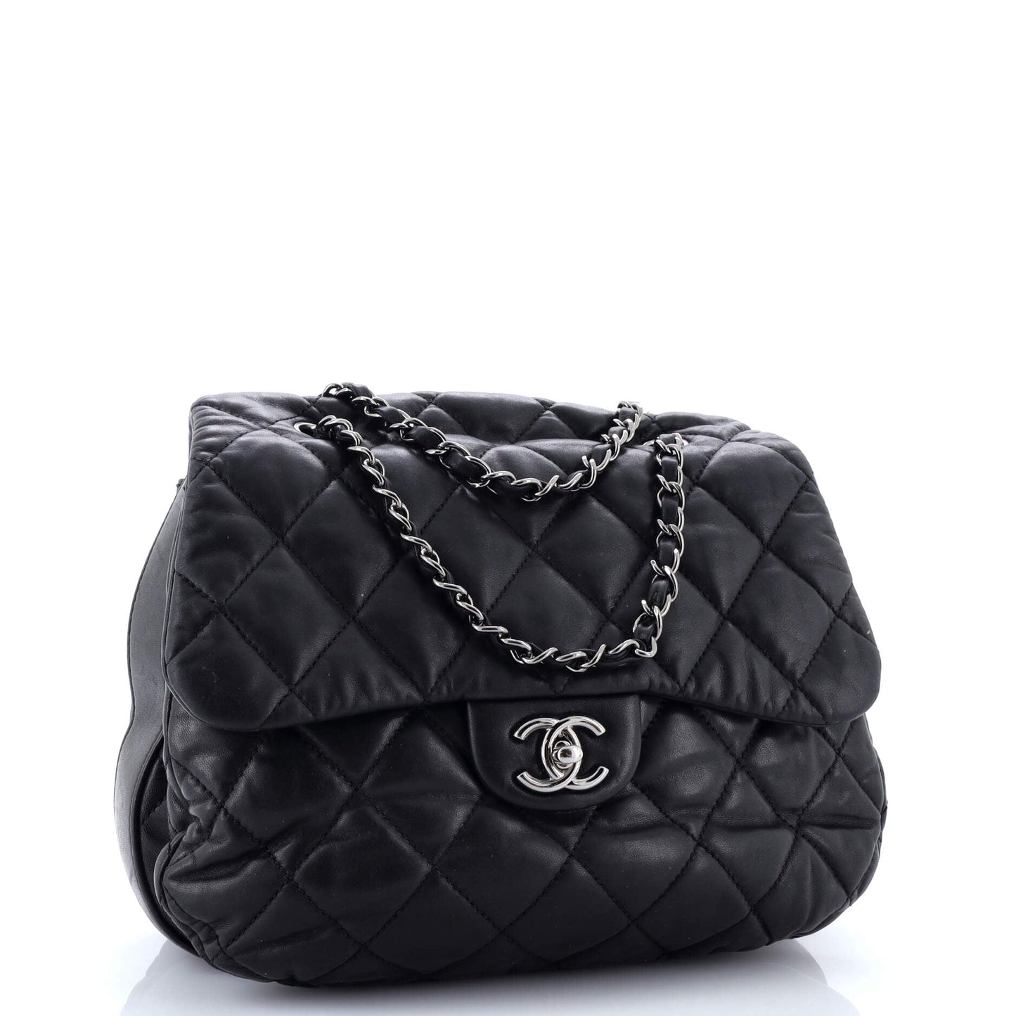 3 Accordion Bag Quilted Lambskin Small