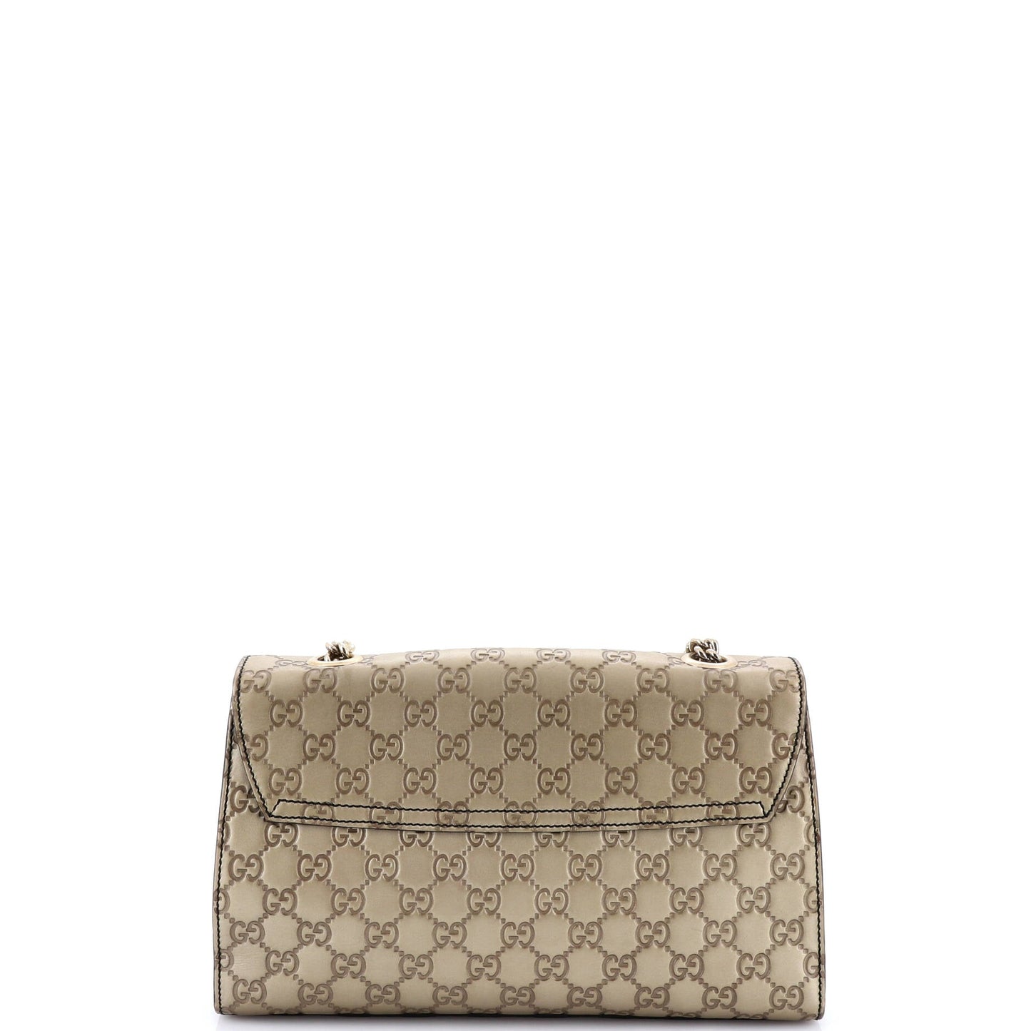 Emily Chain Flap Bag Guccissima Leather Medium
