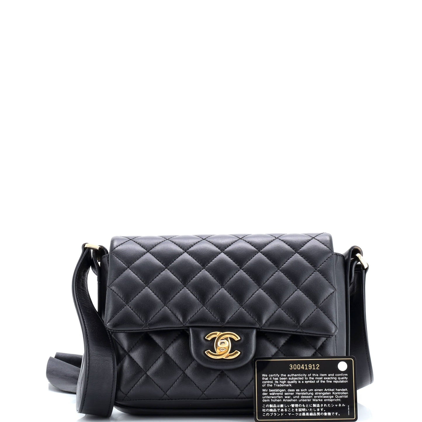 Bolero De Chanel Flap Bag Quilted Calfskin