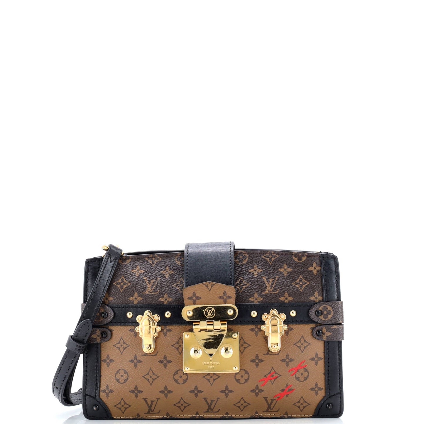 Trunk Clutch Reverse Monogram Canvas