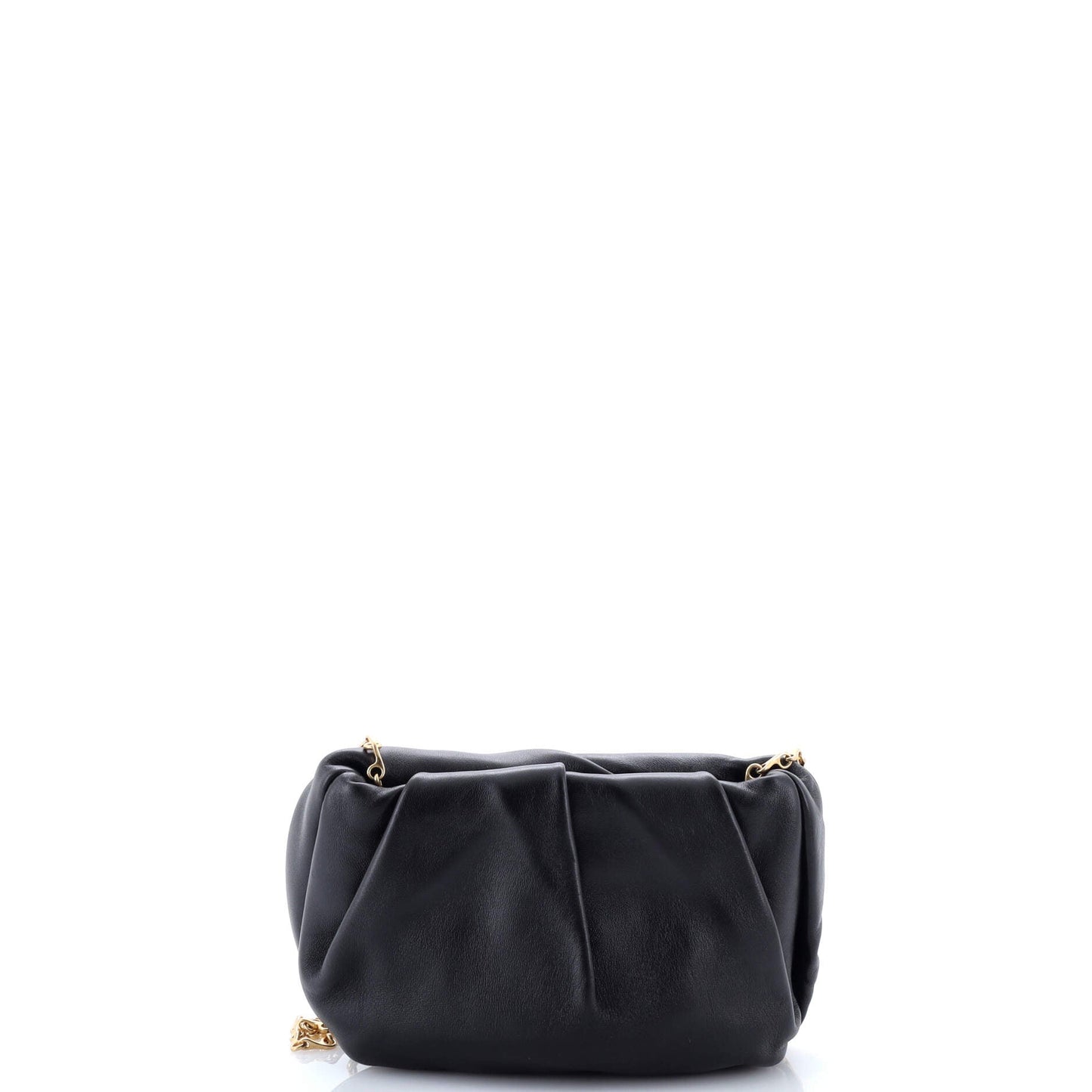 Rose Chain Clutch Leather