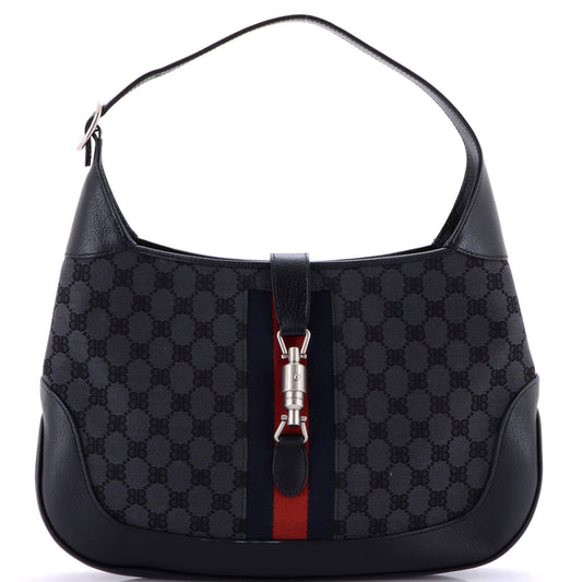 x Gucci The Hacker Project Jackie 1961 Hobo BB Canvas Medium