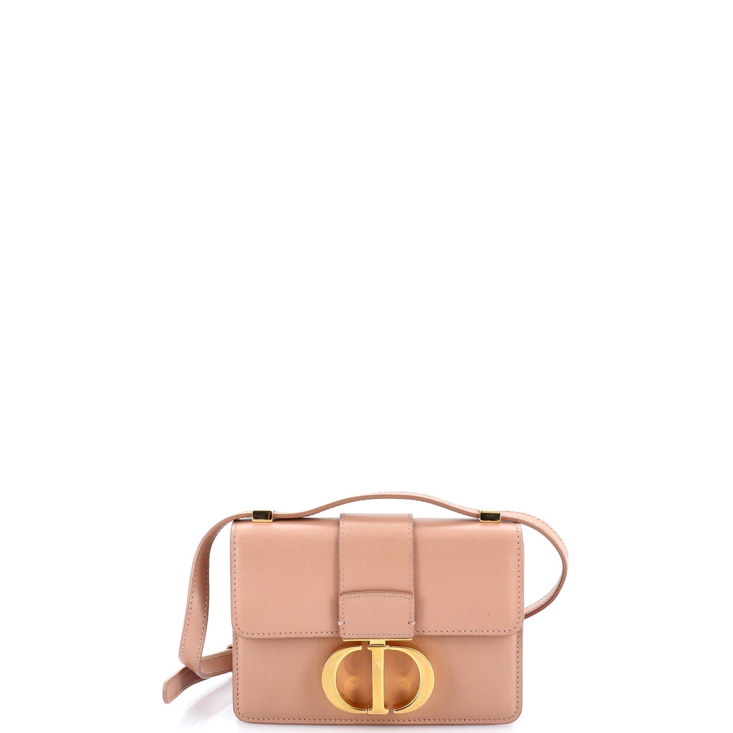 30 Montaigne Flap Bag Leather Micro