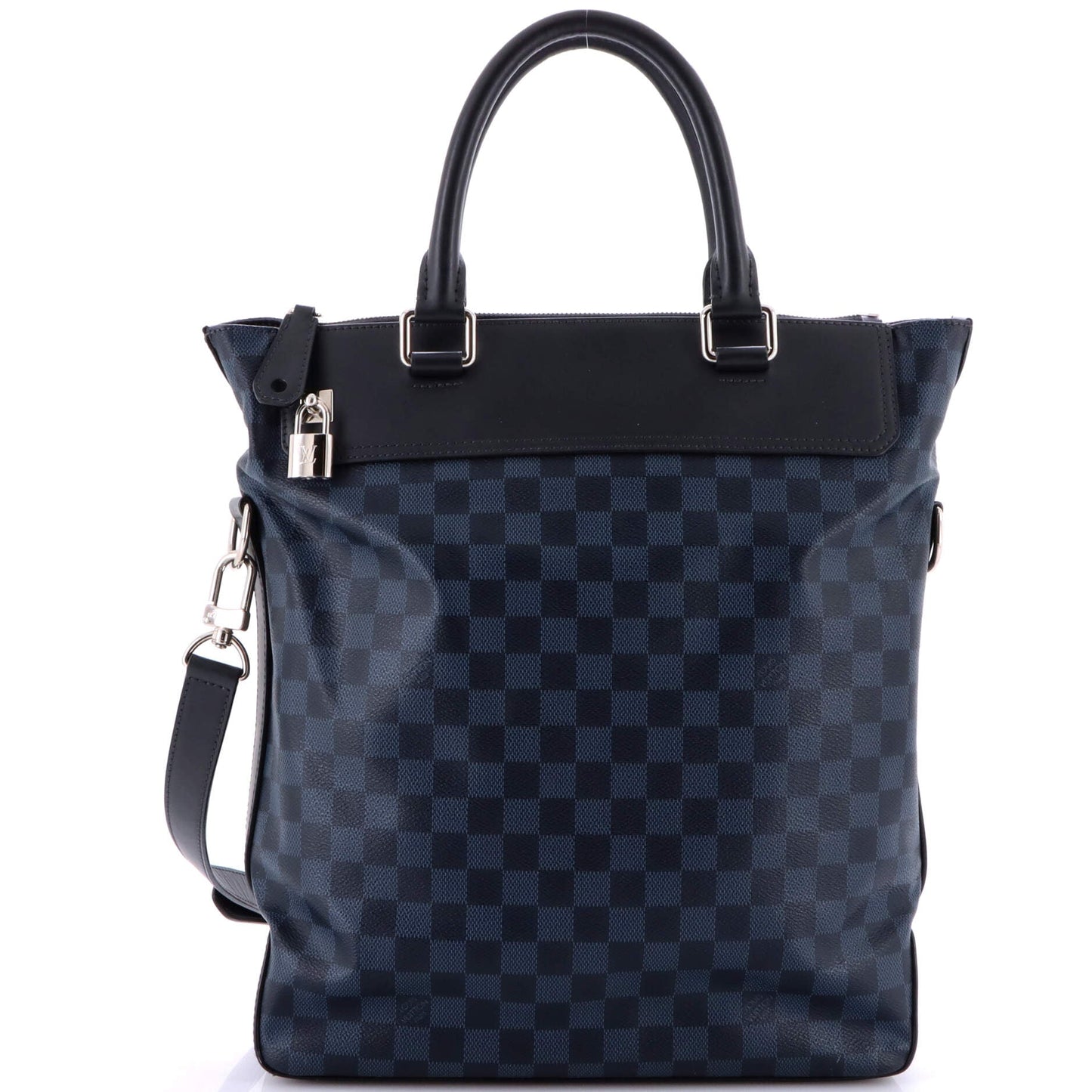 Greenwich Tote Damier Cobalt
