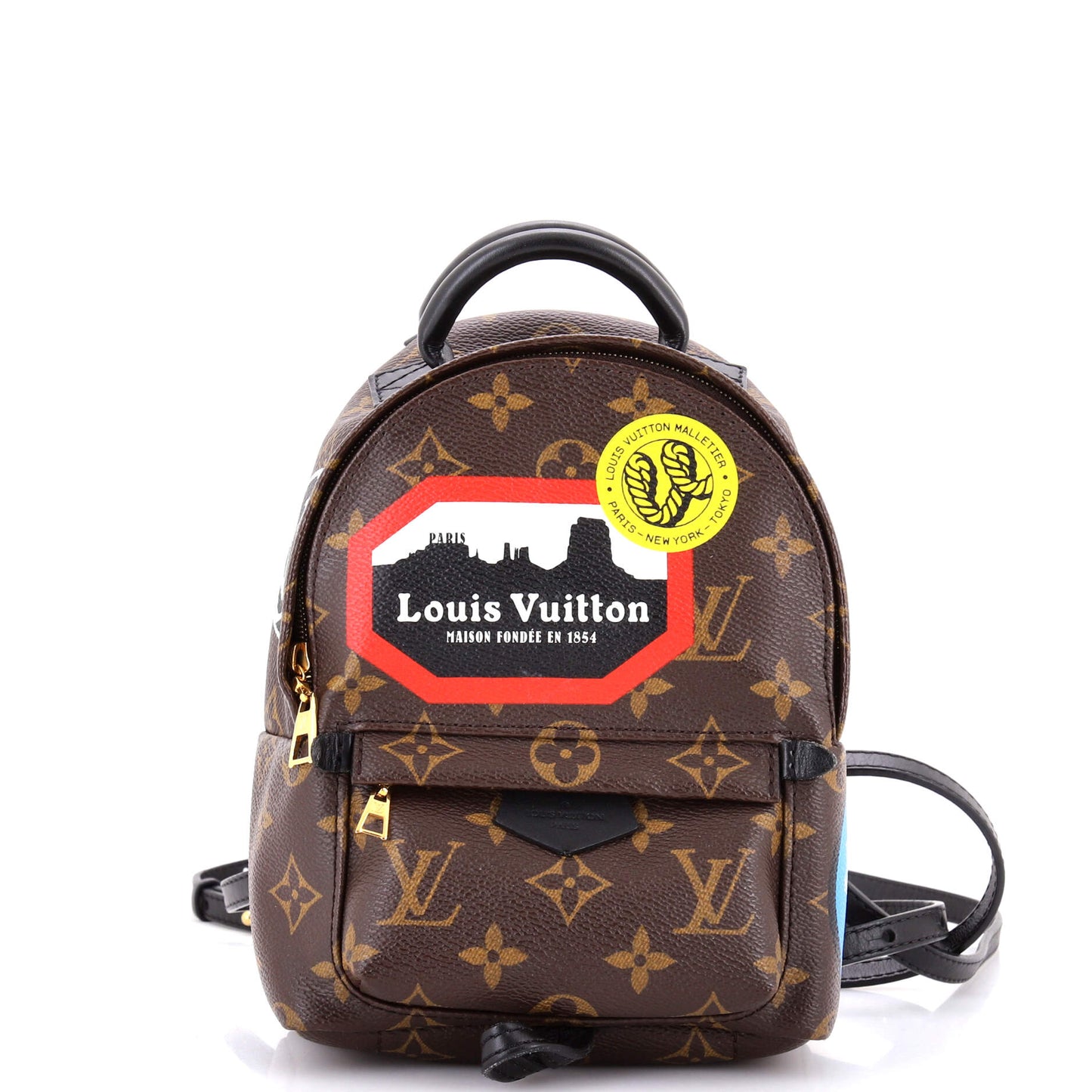 Palm Springs Backpack Limited Edition World Tour Monogram Canvas Mini