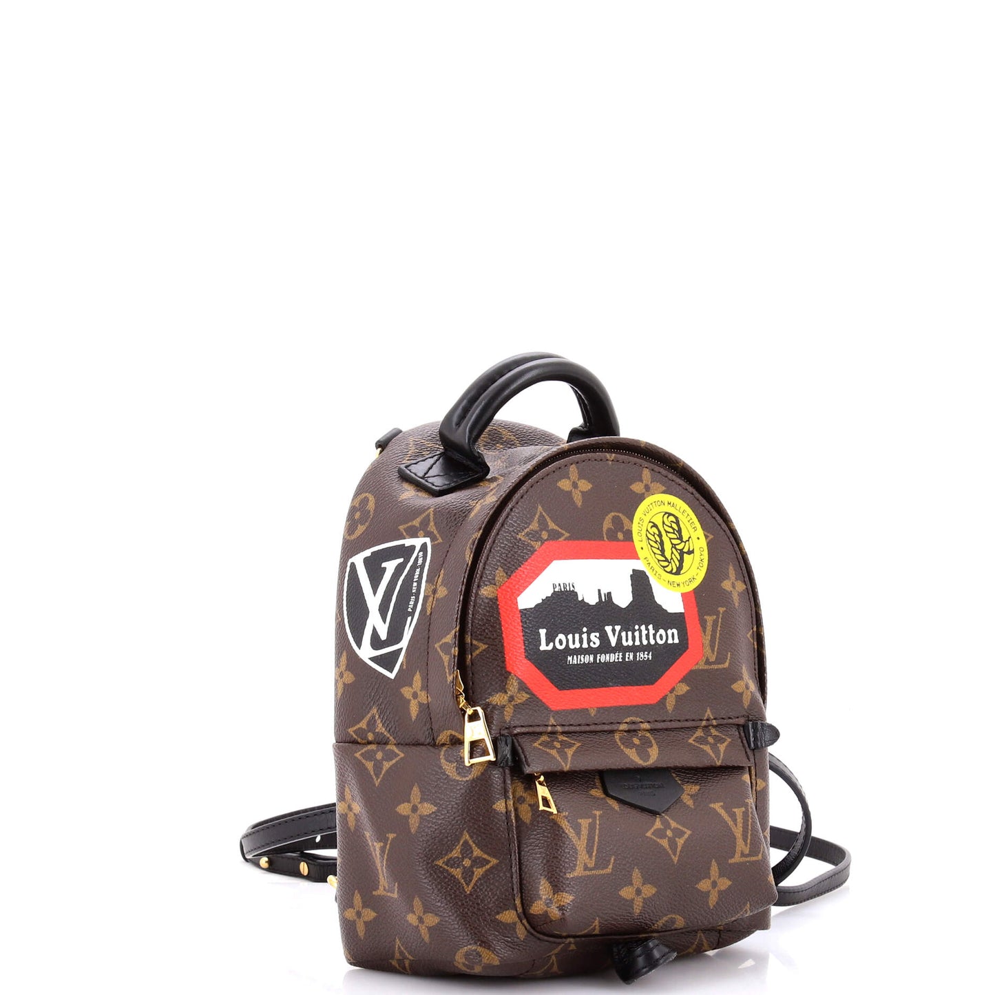 Palm Springs Backpack Limited Edition World Tour Monogram Canvas Mini