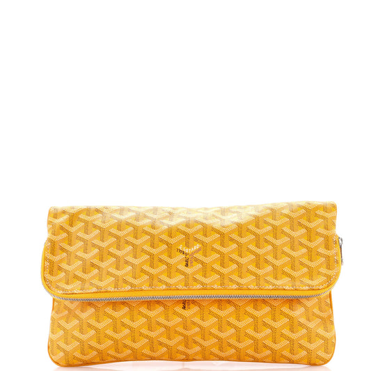 Saint Marie Clutch Coated Canvas