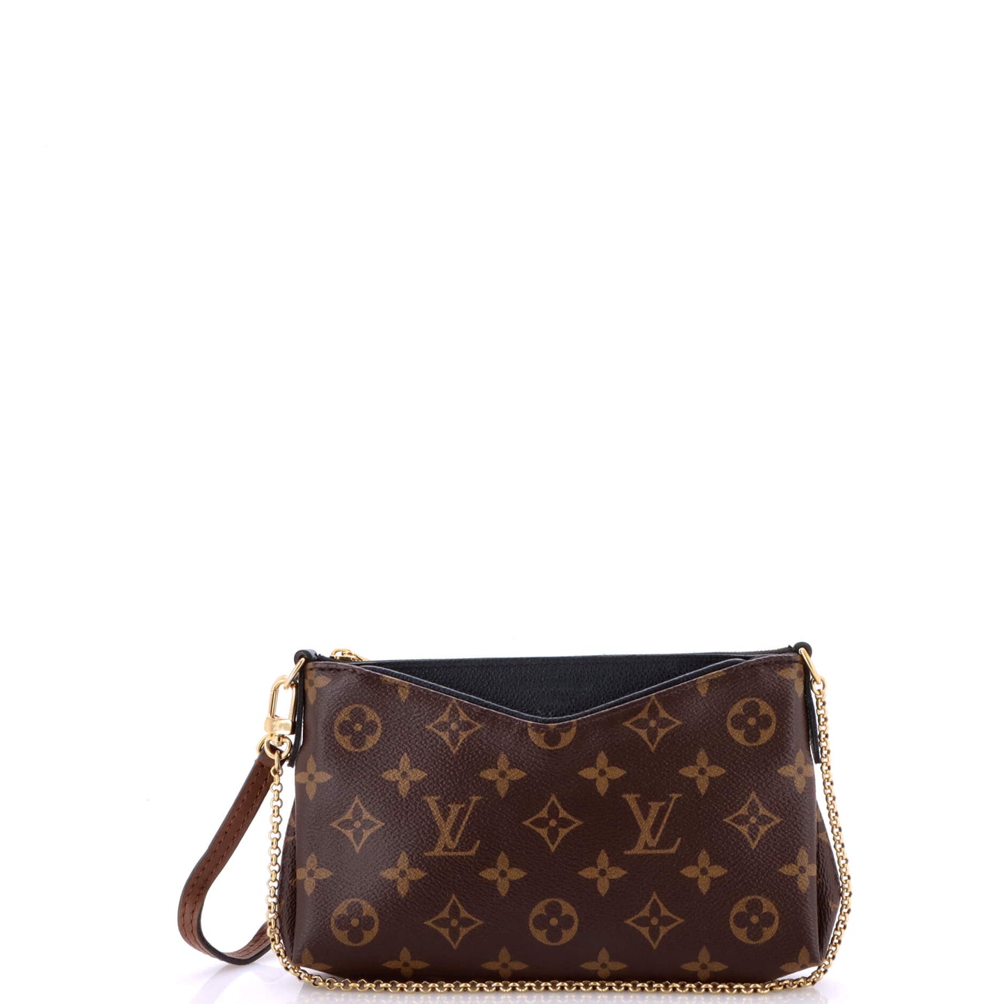 Pallas Clutch Monogram Canvas with Leather