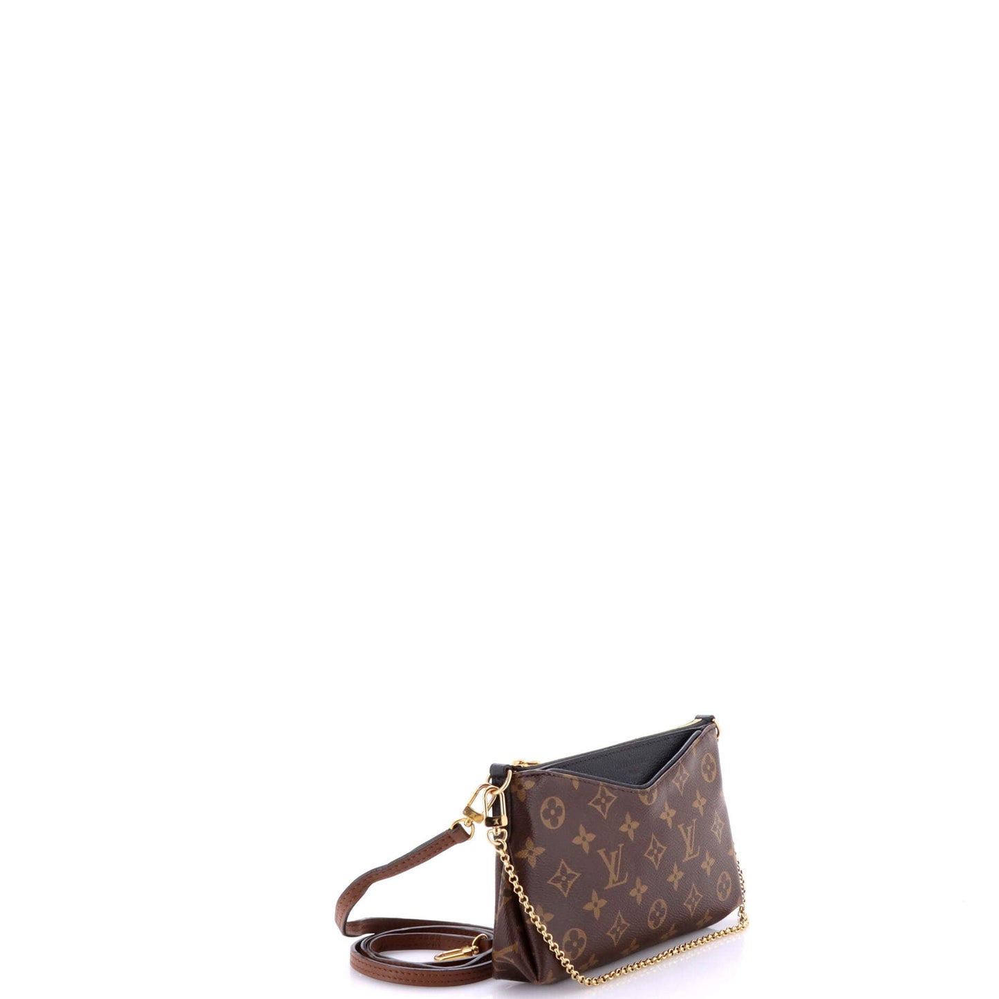 Pallas Clutch Monogram Canvas with Leather