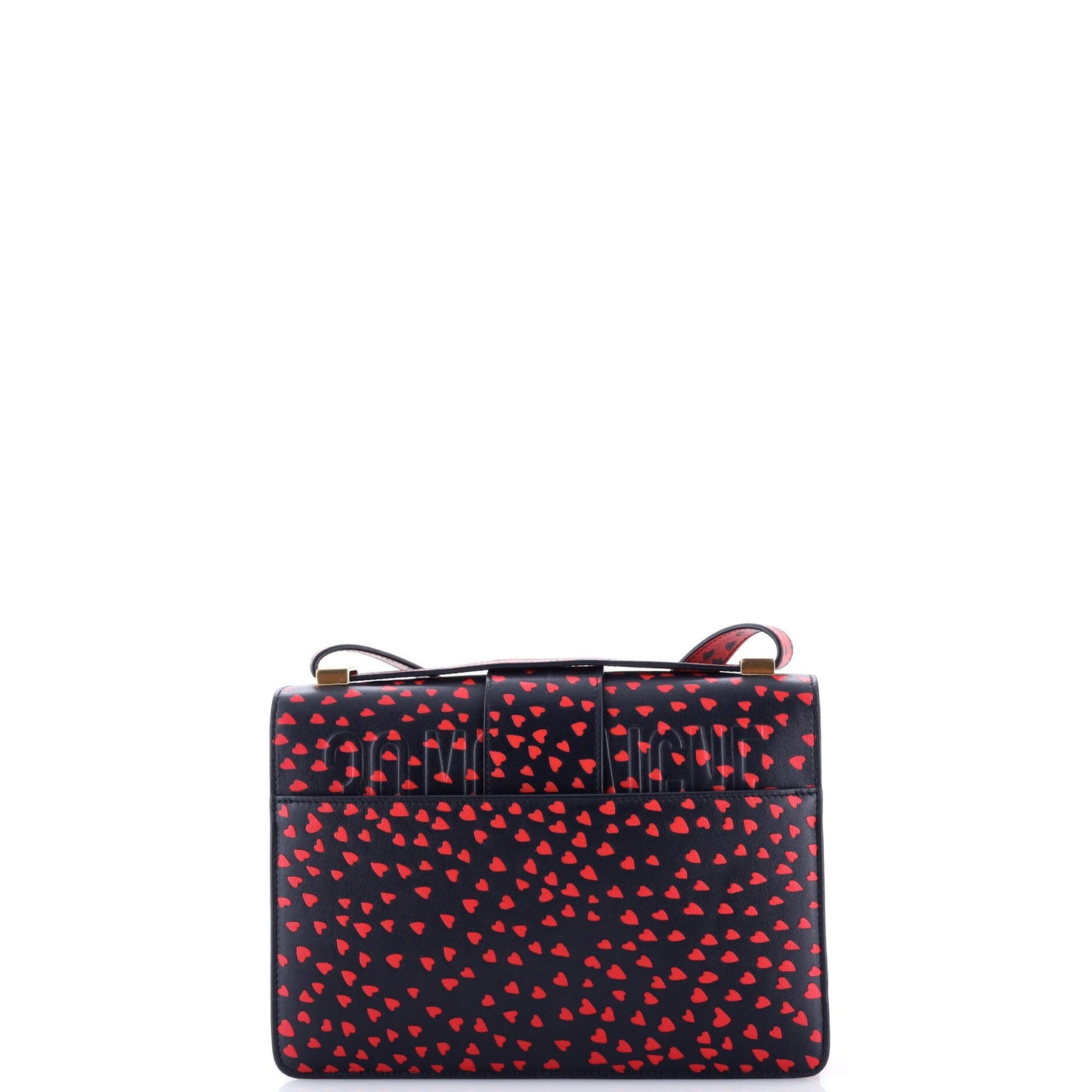 30 Montaigne Flap Bag Printed Leather